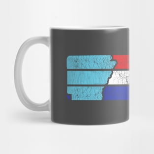 870 - Retro Lines Mug